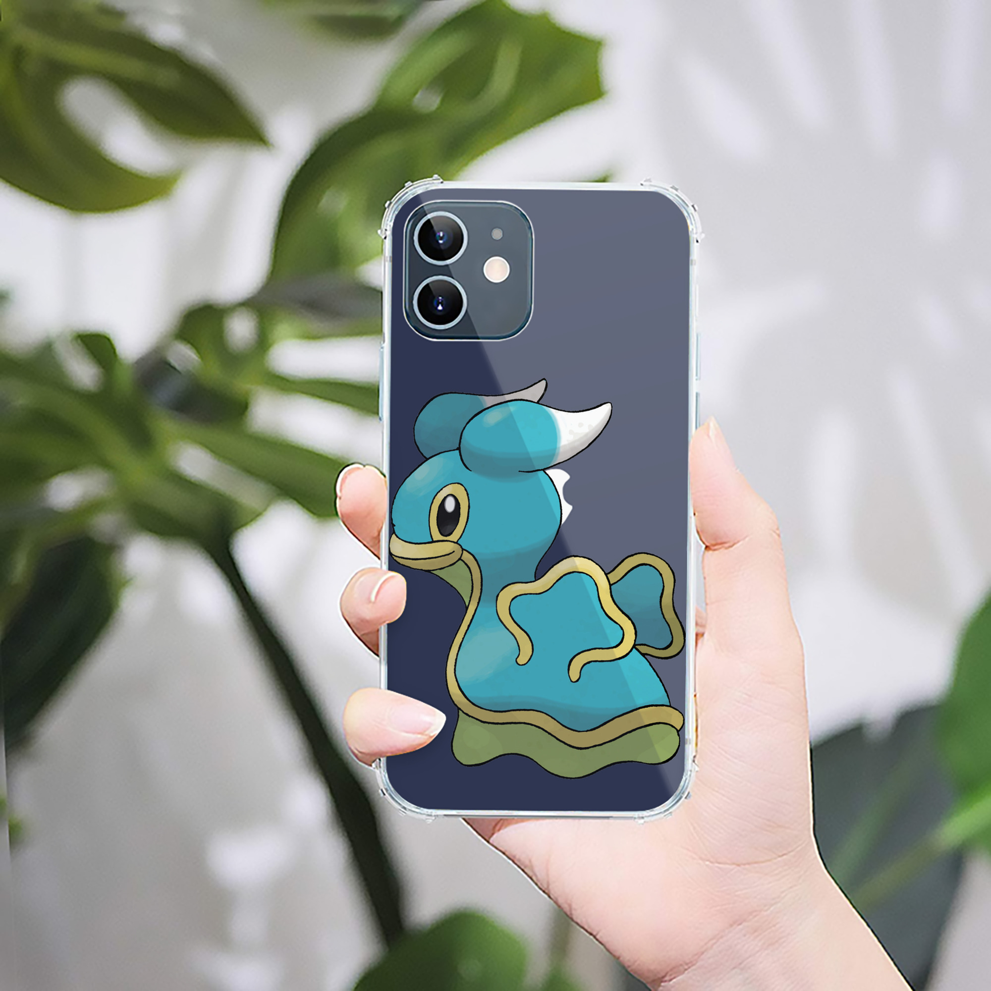 （画像用） ポケットモンスター Pokémon 【iPhone 12シリーズ対応】透明スマホケース（クリアソフトケース）